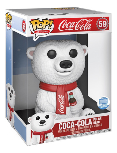 Funko Pop Coca Cola Polar Bear 10 Inch