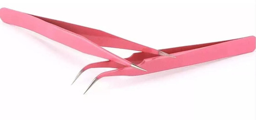2 Pinzas Para Extensiones D Pestañas Belleza Maquillaje Mink