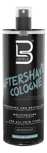 Level 3 Aftershave Cologne Post Afeitado Midnight 400ml