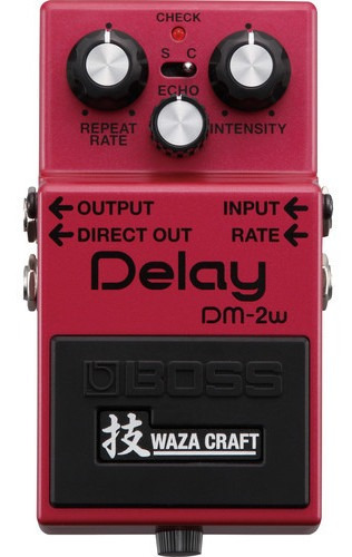 Boss Dm-2w Pedal De Efectos Waza Craft Delay