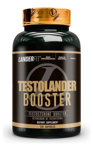 Testolander Booster 120 Caps Landerfit Pro Hormonal 