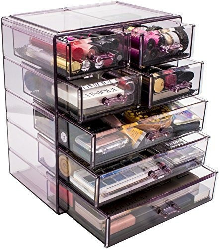 Sorbus Cosmetics Maquillaje Y Joyeria Gran Vitrina De Almac
