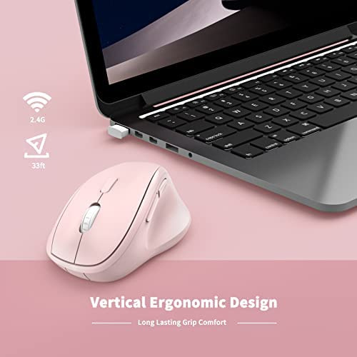 Mouse Micropack Inalambrico/rosa