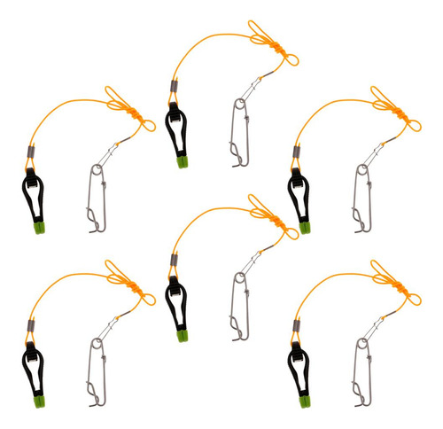 6pcs Plus Clip De Liberación 17  Leader \u0026 Trolling