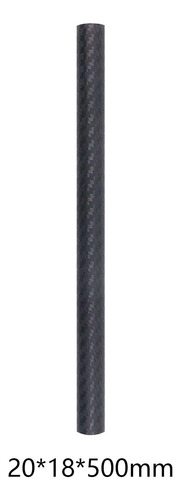 Tubo De Fibra De Carbono 3k, Tubo De Carbono En 20x18x500mm