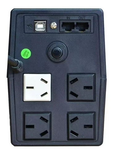 Imagen 2 de 4 de Ups Estabilizador 500w 500va Lyonn Desire 500 Soft Usb Led