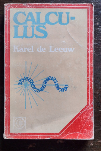 Calculus De Karel De Leeuw - Eudeba 4ta Edición 1984