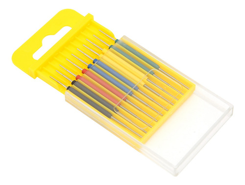 Pinzas Ic Micro 10pcs Para Testeo De Circuitos Integrados