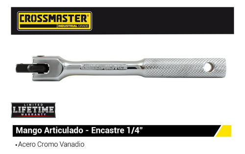 Mango Articulado Encastre 1/4  153 Mm Crossmaster 9942244