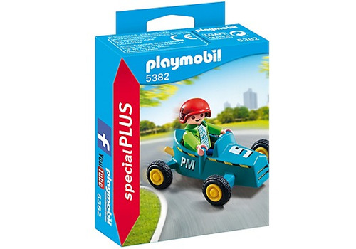 Playmobil Special Plus Figura Niño Con Karting 5382