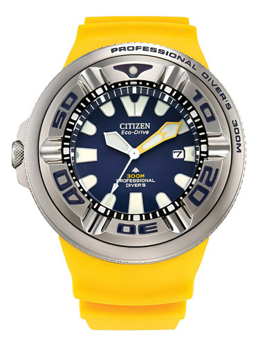Relógio Citizen Ecodrive Promaster Diver Ecozilla Bj8058-06l