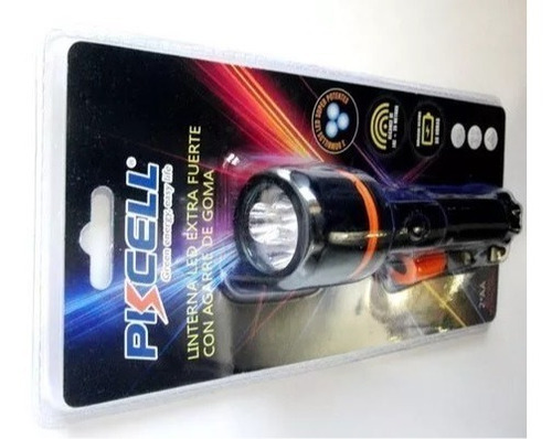 Linterna 3 Led Extra Fuerte Con Agarre De Goma