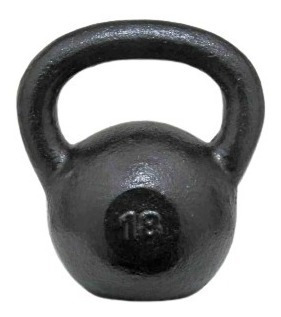 Pesa Rusa Kettelebell 18 Kg Fundicion Funcional Gym Fitness