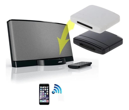Receptor Bluetooth De 30 Pines Para Bose Sounddock / iPod