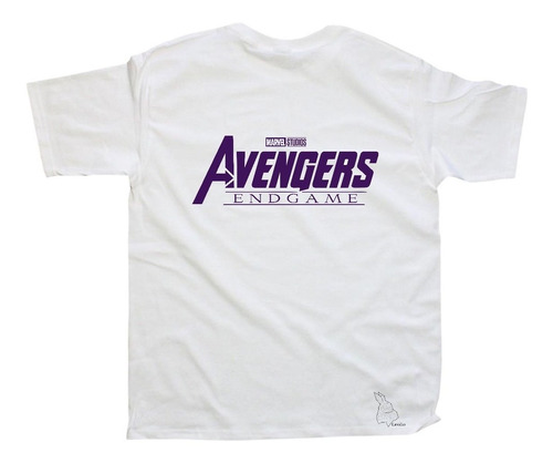 Playera Avengers Endgame Logo 1todas Las Tallas 100% Calidad