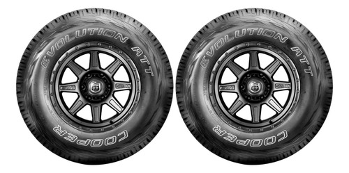 Paq 2 Llantas 255/70r16 Cooper Evolution Att Lt 108/104r Msi