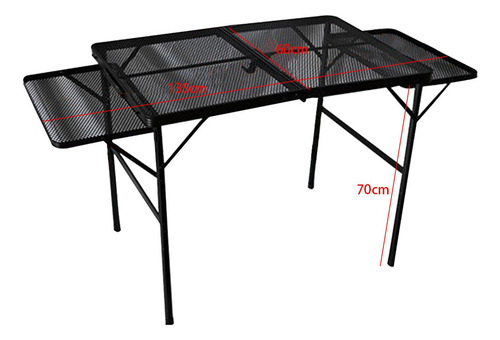 Mesa Portátil Para Excursiones Al Aire Libre, Mesa De 90x60