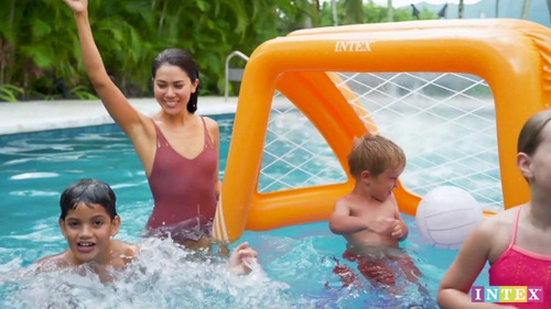 Arco De Futbol C/ Pelota Inflable Intex #58507