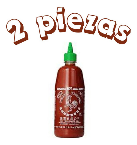Salsa Sriracha Marca Huy Fong 793g 2 Piezas