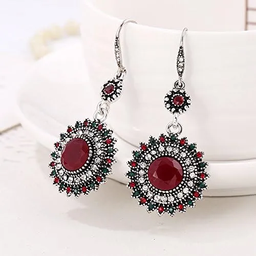 Munigsmur Pendientes Bohemios Para Mujer, Pendientes Colgant
