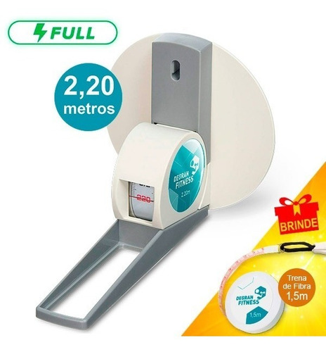 Imagem 1 de 6 de Estadiômetro Compacto 2,2m - Envio De Imediato!