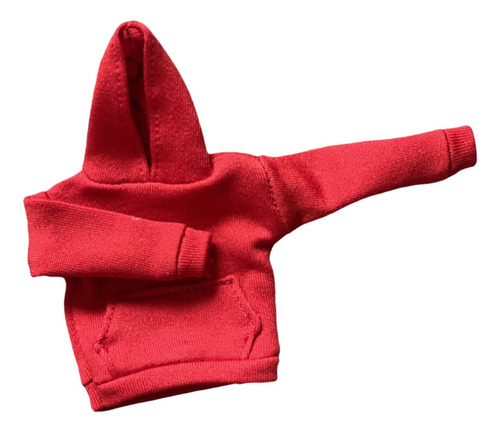 Sudadera Con Capucha De Tela En Miniatura A Escala 1/12 Para