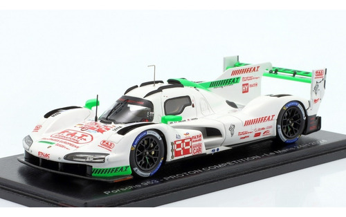 Miniatura Porsche 963 #99 Proton - Le Mans 2024 - 1/43 Spark Branco