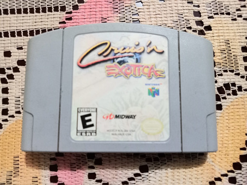 Cruis'n Exotica Para N64 (no Mario,zelda, Castlevania)