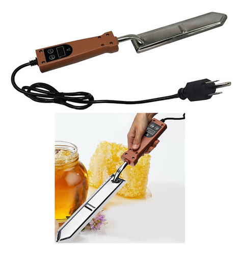 Extractor De Miel Eléctrico Cuchillo De Metal Apicultura