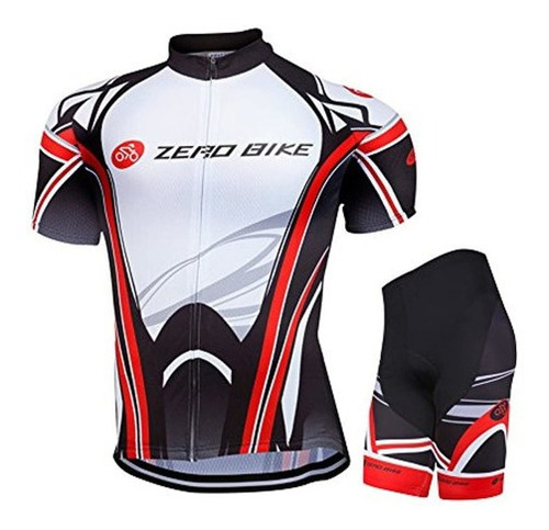 Zerobike Camiseta De Manga Corta Para Hombre Transpirable Ac