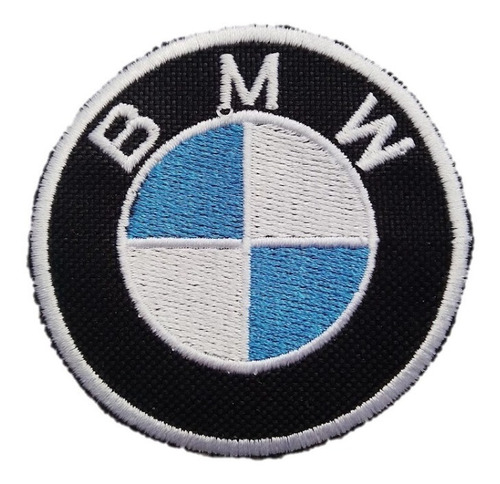 Parches Bordados Termoadhesivo Logo Bmw 7 Cms