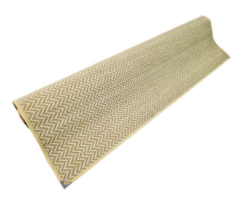 Tapete Sisal Antiderrapante Cleanbege 1,50 X 2,20 Sob Medida Cor Bege Desenho Do Tecido S-476