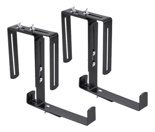 2 Soportes Para Macetas Que Se Adaptan A Barandas De Terraza