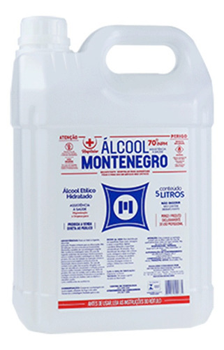 Alcool Liquido Montenegro 70° 5l