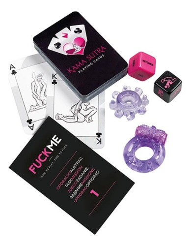 Juego Erótico Travieso Y Máximo Placer Pareja Kit Fuckme
