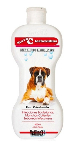 Shampoo Medicado Para Perros Y Gatos Clorhexidina + Glicerin