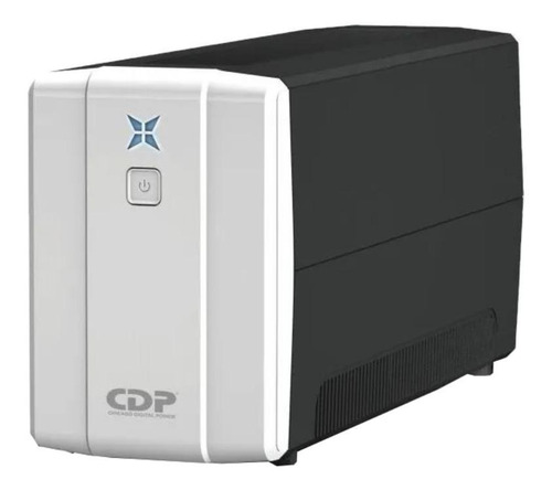 Imagen 1 de 2 de UPS Chicago Digital Power R-Series R-UPR 1008 1000VA entrada y salida de 120V CA negro y blanco
