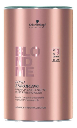 Pó Descolorante Schwarzkopf Blond Me Bond Enforcing 450g