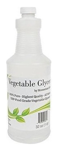 Glicerina Vegetal 99.8% Pura - 1 Cuarto De Galón (32 