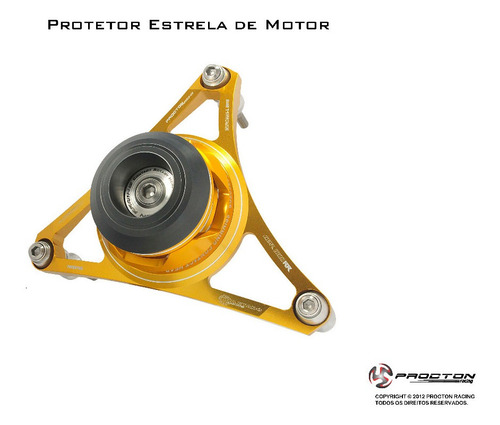 Imagem 1 de 2 de Estrela Protetor De Motor Procton Hornet 2008 2014