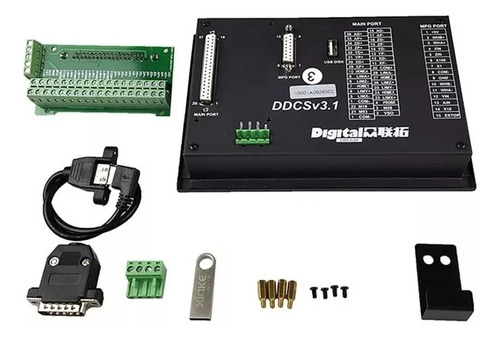 Controladora Cnc 4 Eixos Ddcsv3.1 + Mpg Brinde