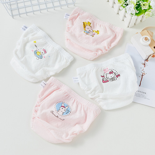 Ropa Interior Infantil 100% Algodón Para Bebés, Pantalones G