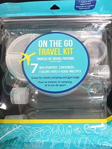 Contenedor Rellenable - Good Living 7 Piece On-the-go Travel