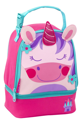 Stephen Joseph Lunch Pal Para Ninas, Unicornio Rosa, Soporte