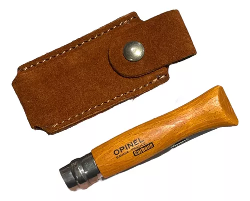 Funda de cinturon para navaja Opinel nº 8 - Artesanía en cuero