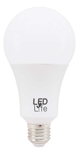 Lampara Led 18w T/bombita Luz Fria Led Life Lh2986 Luz Blanco Frío