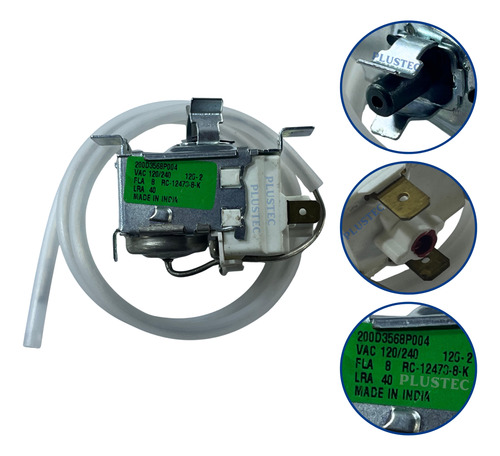 Termostato Para Refrigeradora Mabe Ambiental Rc124738k- Orig