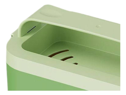 4 Caja De Jabón Espumoso Contenedor De Almacenamiento De
