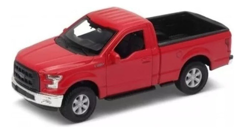 Camioneta Coleccion Ford F-150 2015 Cab Simple Welly 1/34