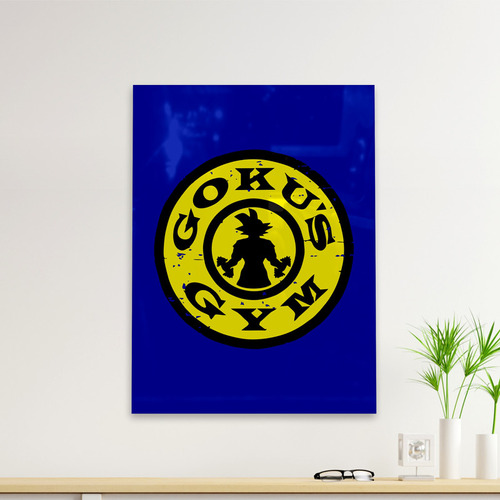 Cuadro Deco Goku's Gym (d0043 Boleto.store)